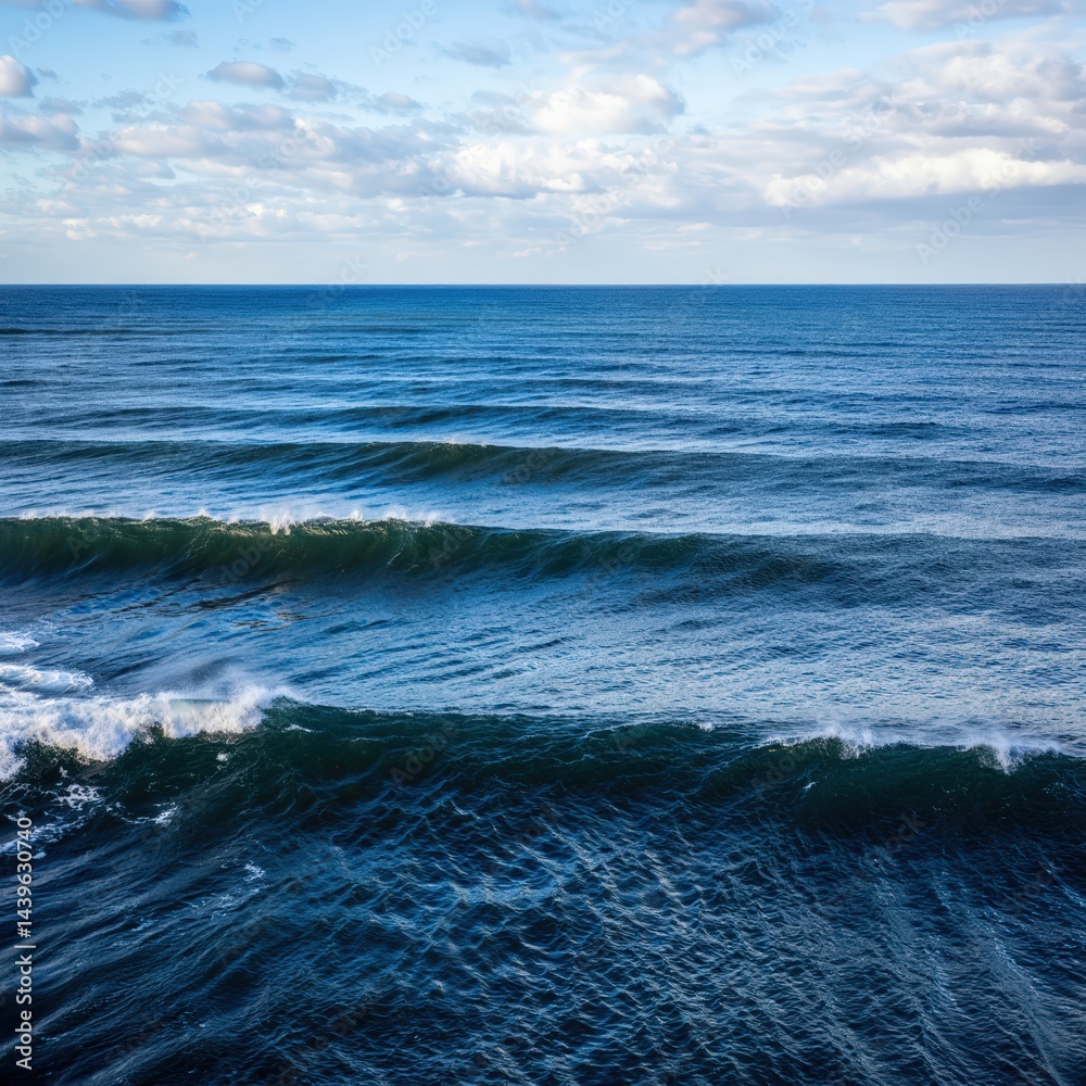 Fototapeta premium waves on the sea