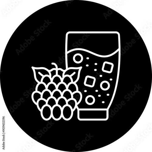 Grapes juice Icon
