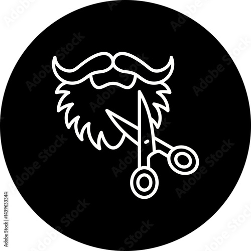 Beard trimming Icon