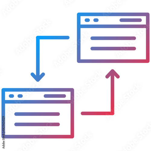 Pingback Line Icon Style