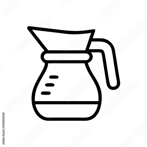 Simple graphic of a steaming hot coffee mug. A stylized, flat icon of a coffee mug filled with hot beverage, emitting steam.