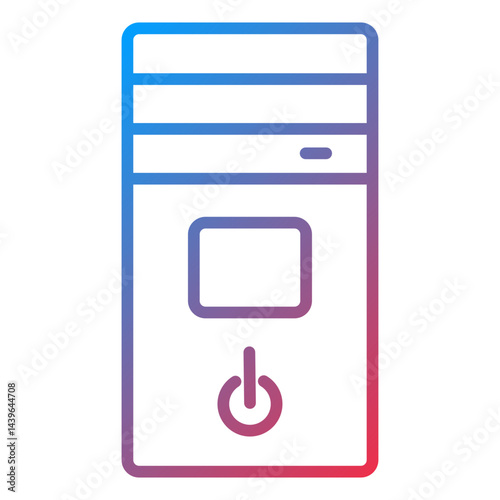 CPU Line Icon Style