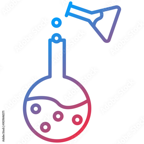 Experiment Line Icon Style