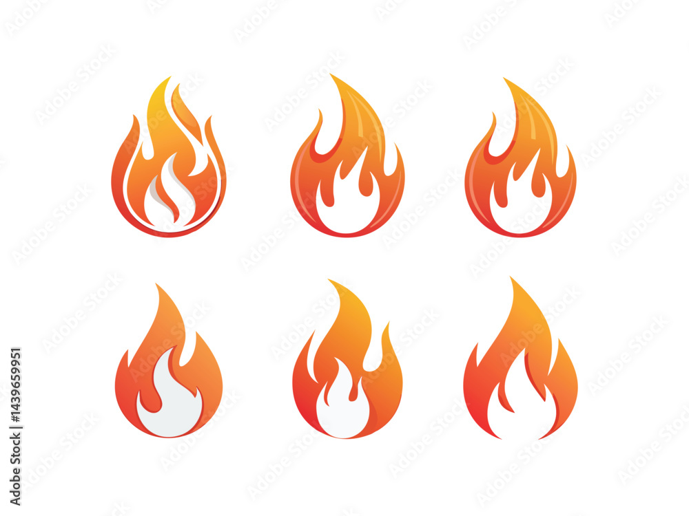fire graphic vector fire graphic vector