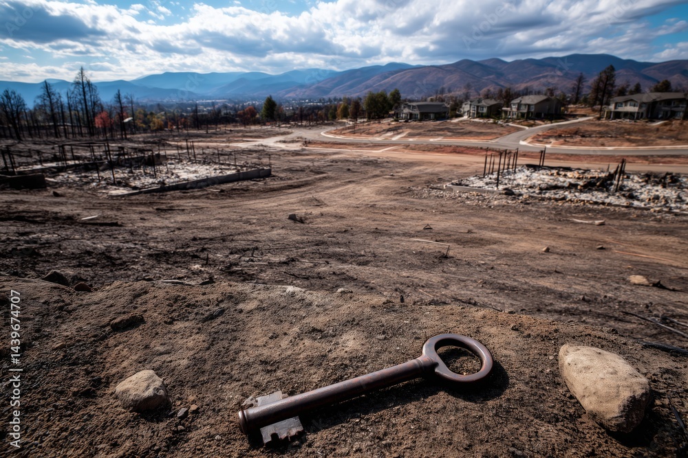 Key Unearthed As Wildfire Nears Homes