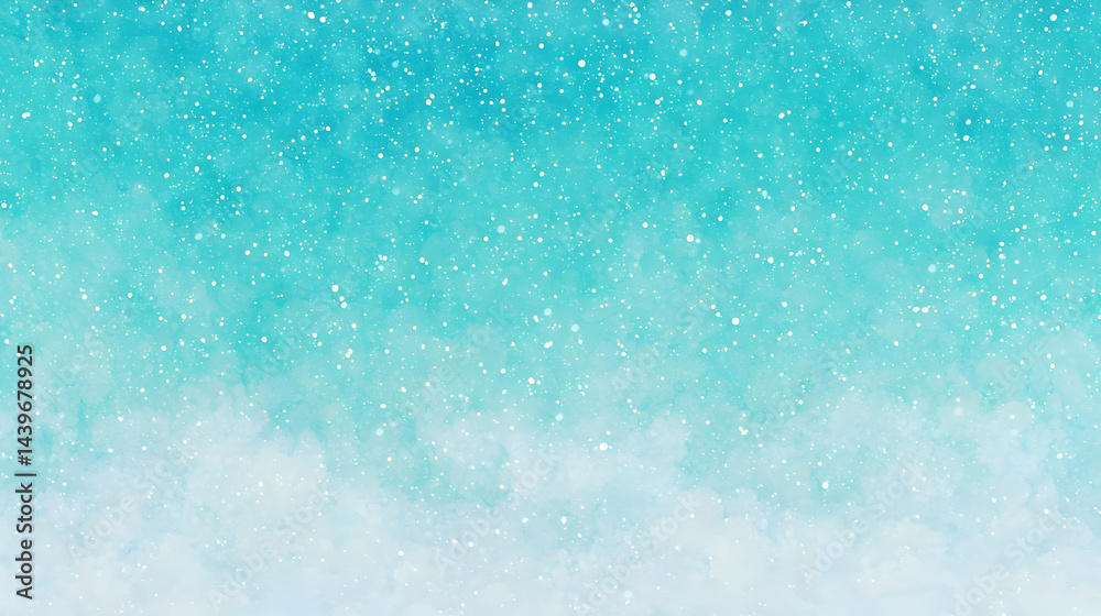 Obraz premium Bright Abstract Bokeh Background of Snowy Winter Scene