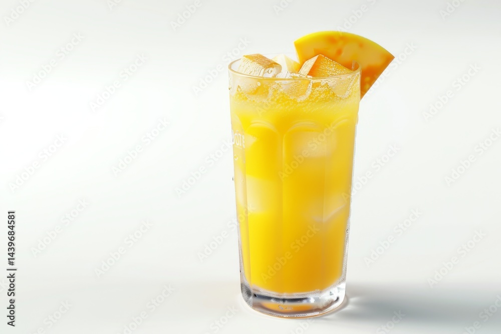 Exploring Juice Options: Tropicana and Beyond Isolated On White Background.