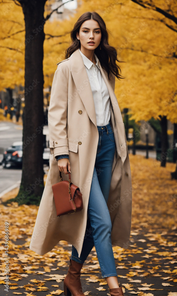 Fototapeta premium woman fashion