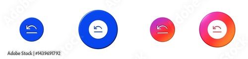 Schilderij op canvas amend ui actions 3D icon