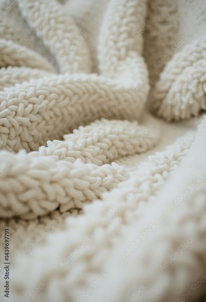 close up of a blanket that is white close up of a blanket that is white