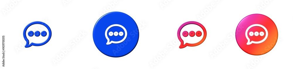 chat contact us 3D icon chat contact us 3D icon
