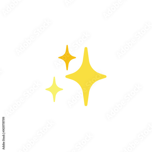sparkles sparks glitter star shine emoji vector symbol sign icon illustration