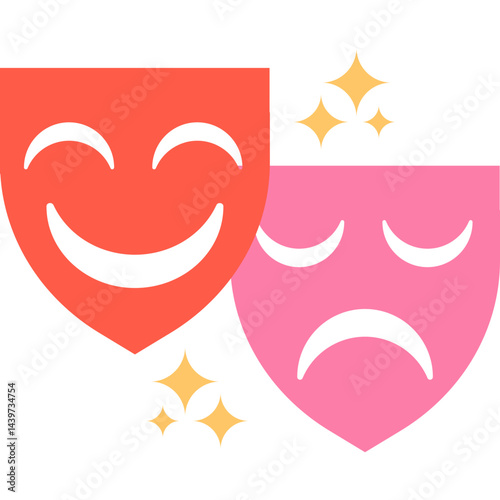 Comedy Mask Element