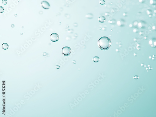 Water texture with bubbles
