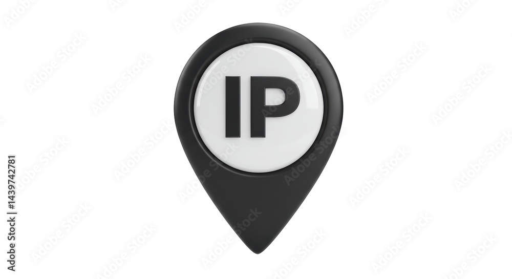 Isolated IP Location Pin Isolated IP Location Pin
