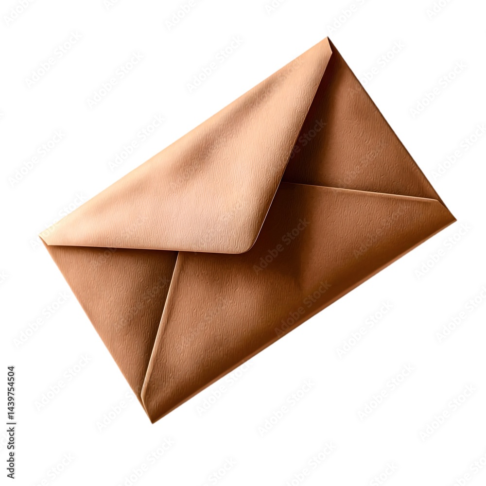 A stylish brown envelope, ideal for sending important documents or invitations, showcasing a modern and elegant design perfect for professional use. A stylish brown envelope, ideal for sending important documents or invitations, showcasing a modern and elegant design perfect for professional use.