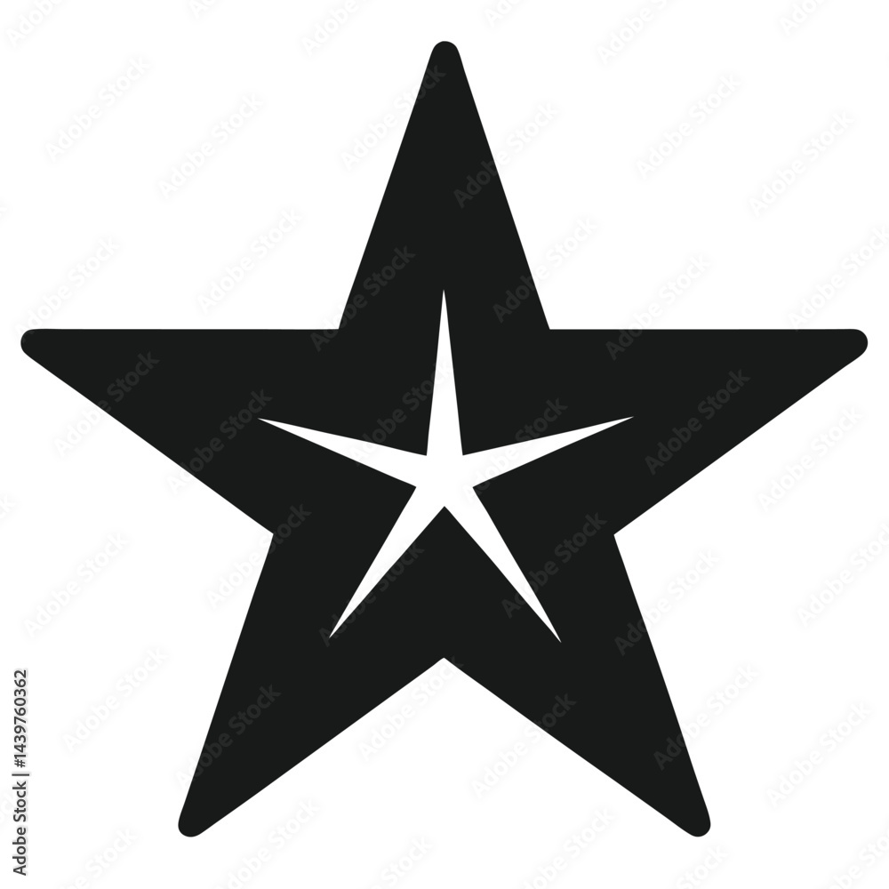 Obraz premium Black Star