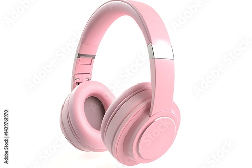 3D Style Premium Noise-Canceling Headphones with Foldable Design for Travel. photo