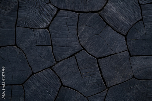 Minimalistic Tree Ring Inspired Wall Art in Wabi Sabi Style