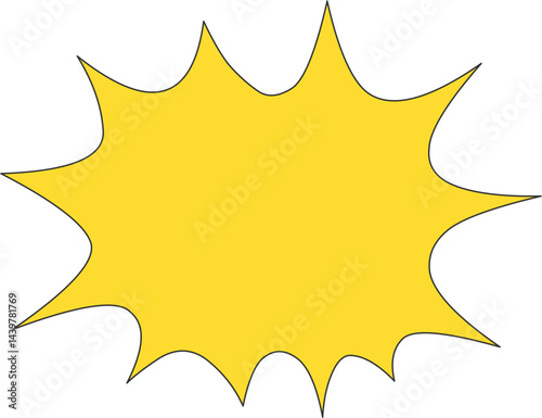 Splash isolated on white background	