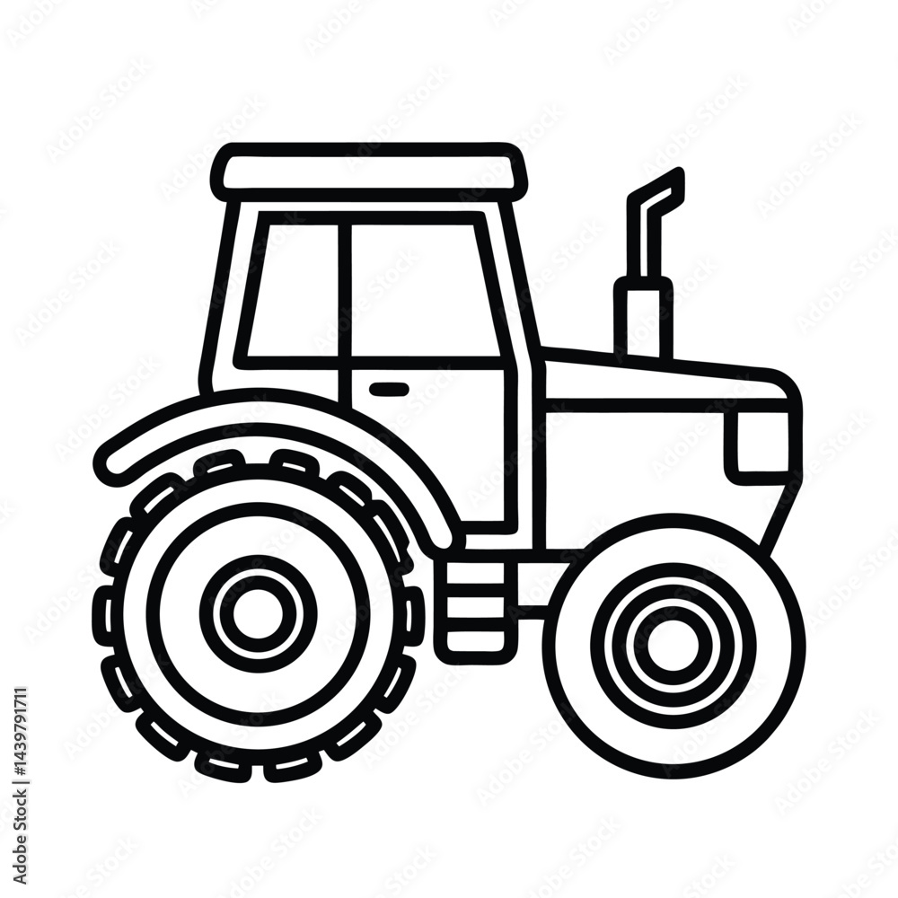 tractor isolated on white tractor isolated on white