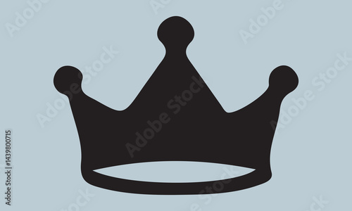 golden crown on white background