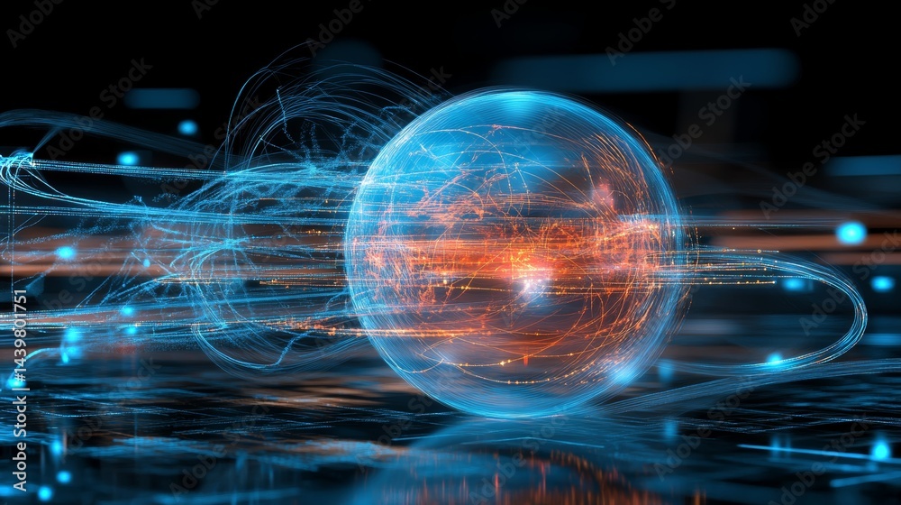 Exploring radiation feedback loops in a futuristic holographic lab simulation