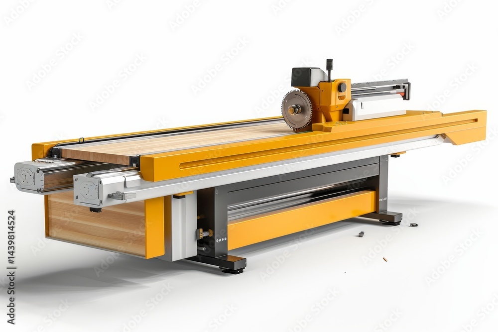 Fototapeta premium Precision Table Saws Isolated On White Background