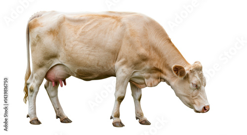 Isolated cow