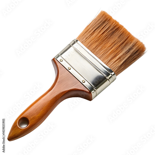 Brush isolated on transparent background 
