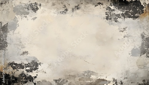 Obraz na płótnie An abstract painting composed of different colors and textures w salonie