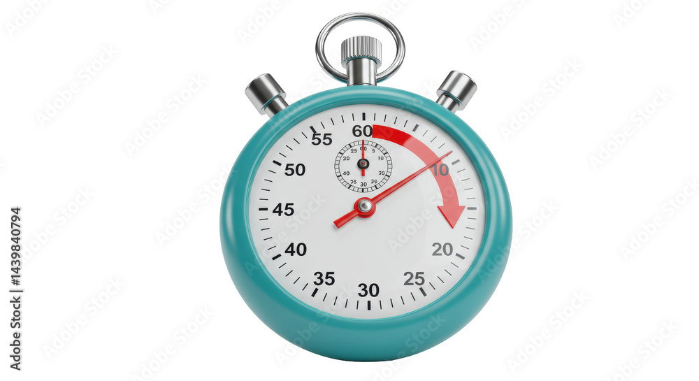 Naklejka premium Isolated Stopwatch