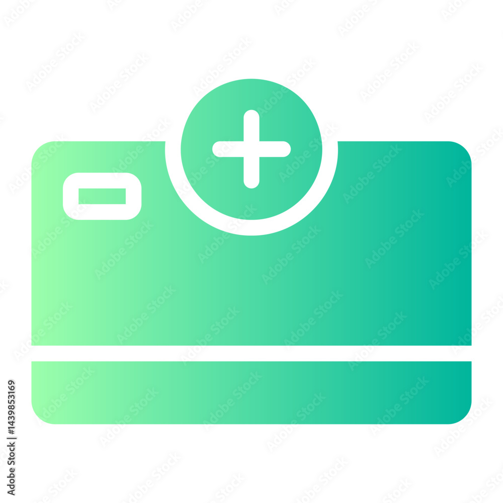 Fototapeta premium payment gradient icon