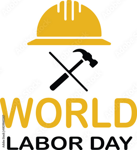 Happy labour day vector