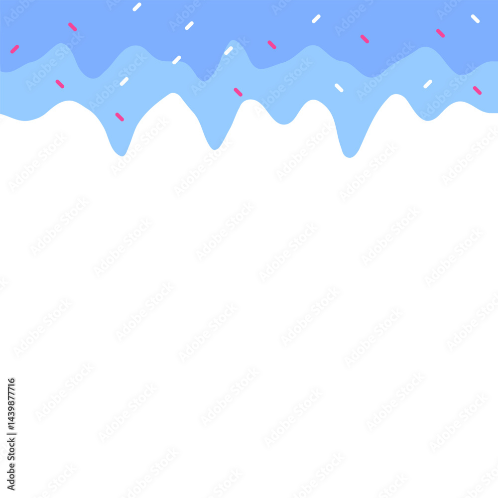 Fototapeta premium Melting Ice Cream Header
