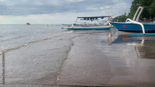 Lovina Beach in Bali, Sea