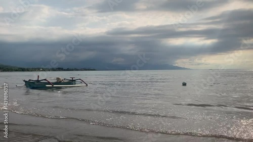 Lovina Beach in Bali, Sea