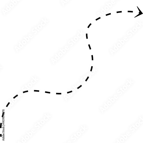 Arrow Dashline Shape