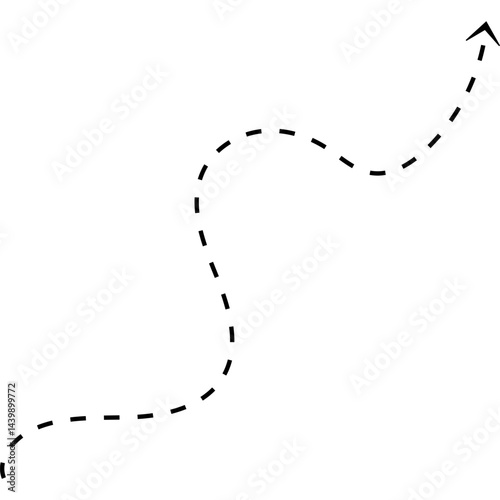 Arrow Dashline Shape
