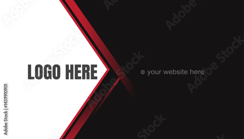 Set of modern Double-sided creative business card vector design . 

