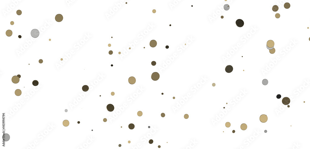 Enchanting Delight: Spectacular 3D Illustration Showcasing Enchanting gold Confetti Enchanting Delight: Spectacular 3D Illustration Showcasing Enchanting gold Confetti