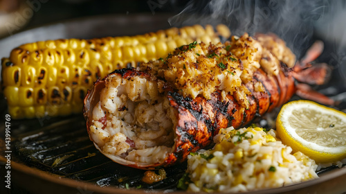 Grilled Lobster with Corn and Rice: A Delicious Summer Meal