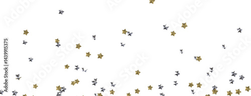 Heavenly Golden Shower: 3D Illustration Brings the Beauty of Stars to Life