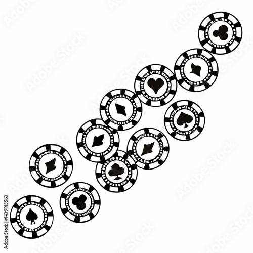 soccer ball on black background