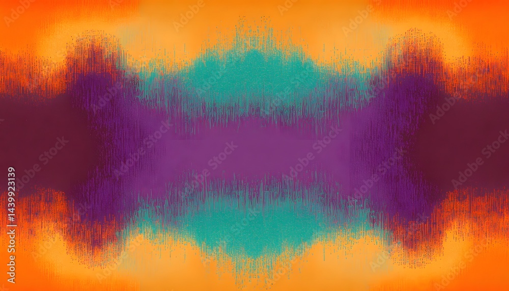 Abstract vibrant color gradients with brushstroke texture create an artistic display