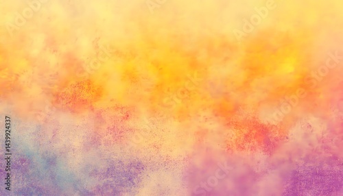 An abstract image of blended colorful watercolor textures and layers