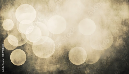 Obraz na płótnie Soft blurred circles create an abstract textured background image w salonie