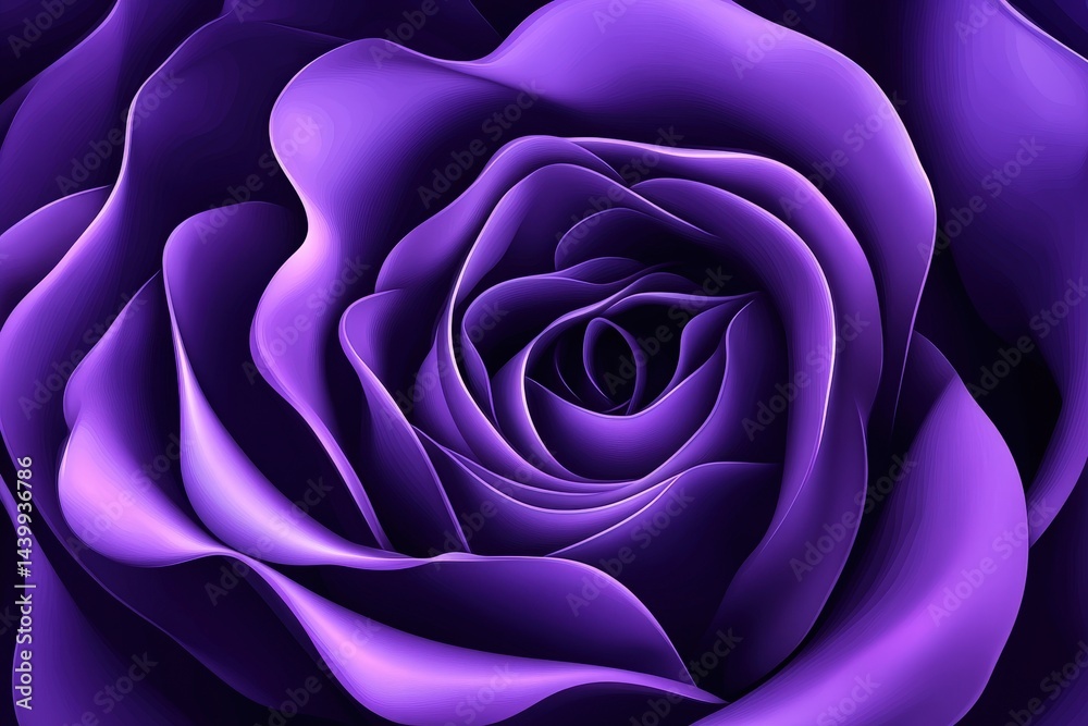 Close-up view of deep purple flower petals. Close-up view of deep purple flower petals.