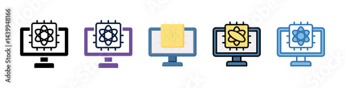 Quantum Computing Icon