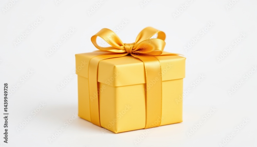 Fototapeta premium Gift unboxing event studio setting product photography bright background close-up view celebrating special moments